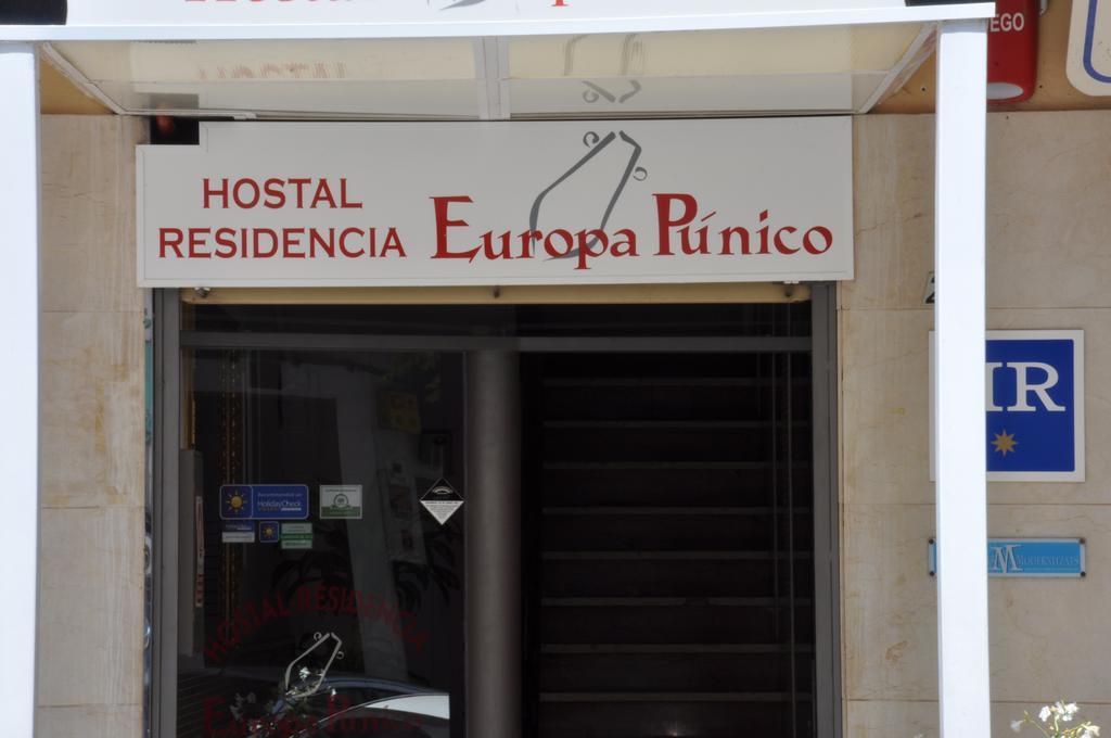 Hostal Residencia Europa Punico Ibiza Zewnętrze zdjęcie